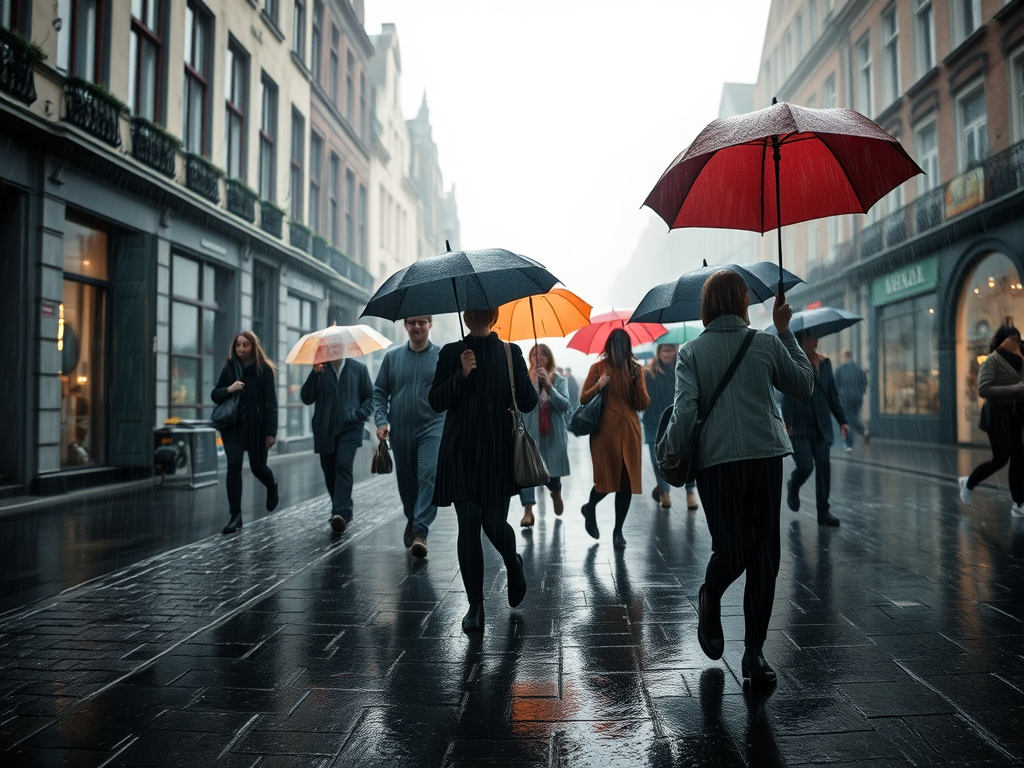A zecea lună consecutivă de precipitații peste medie: când se va opri? Meteorologul David Dehenauw explică ce se întâmplă