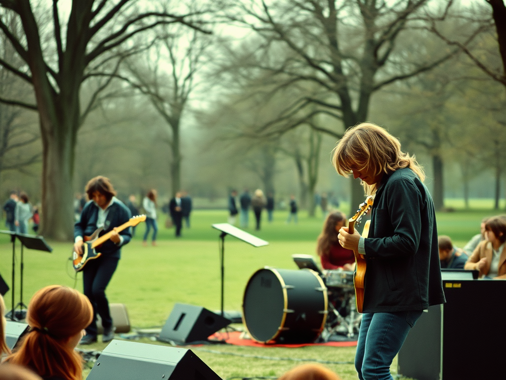 ÎNTREBAREA ZILEI: Ce făcea Pink Floyd în parcul Laeken în Belgia?