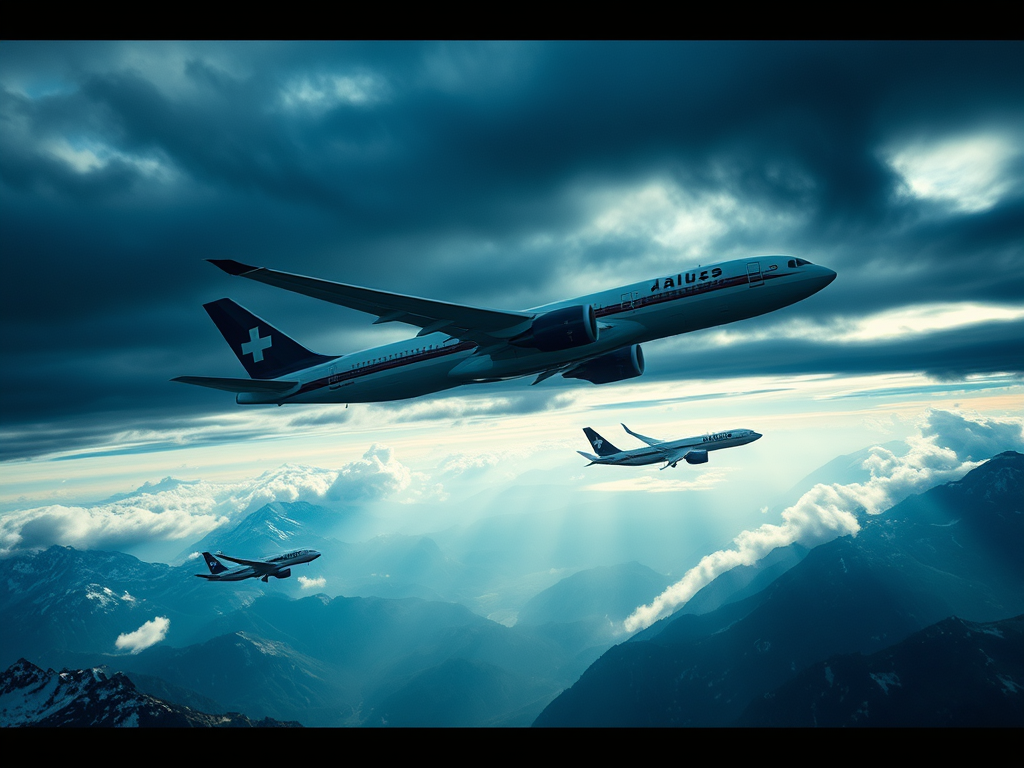 Cele mai turbulente căi de zbor din Europa: Elveția preia conducerea