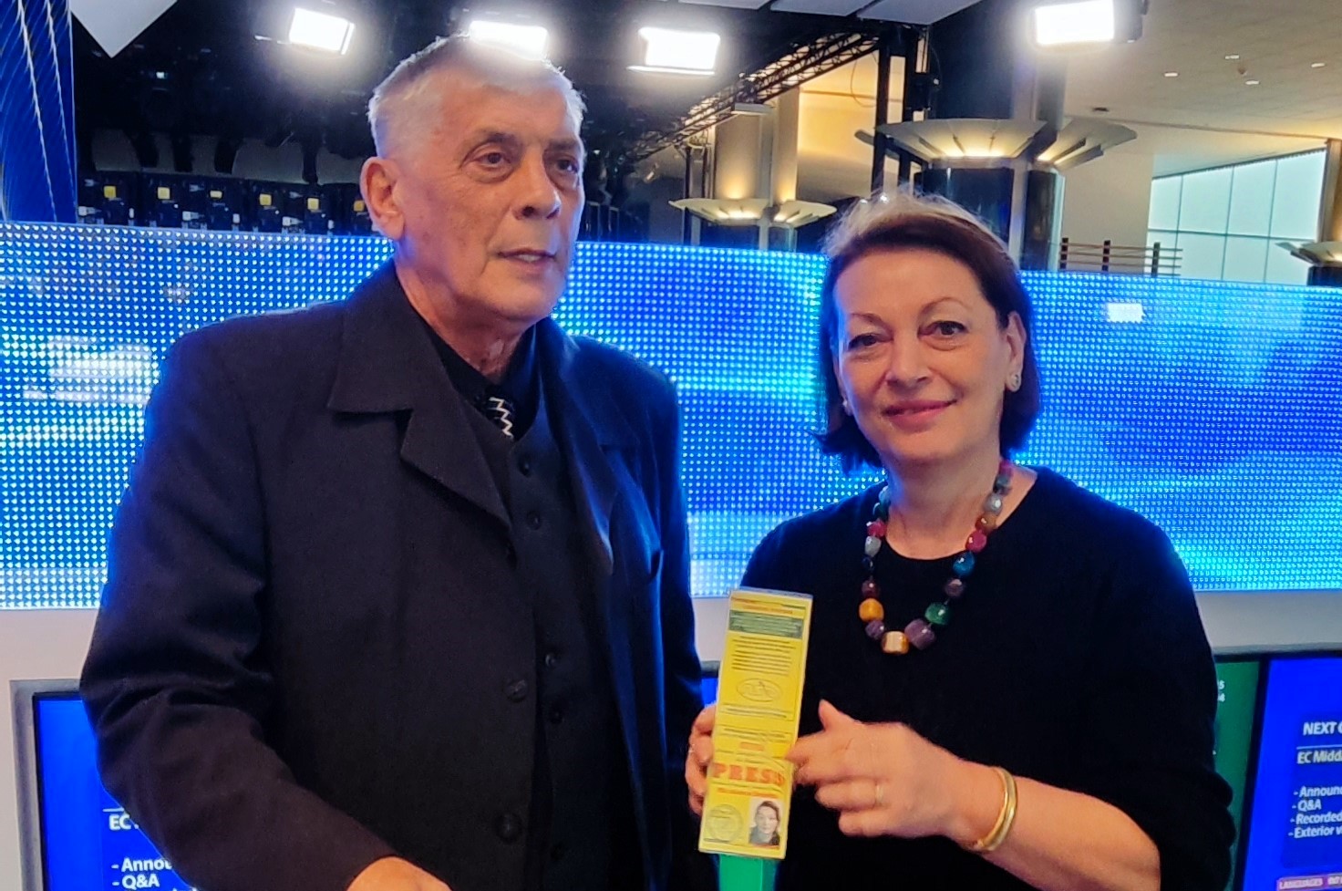 🇧🇪 Un moment istoric pentru jurnalista și artista flamandă de origine română Doinița Miculescu-Tomeci (Donia Star)