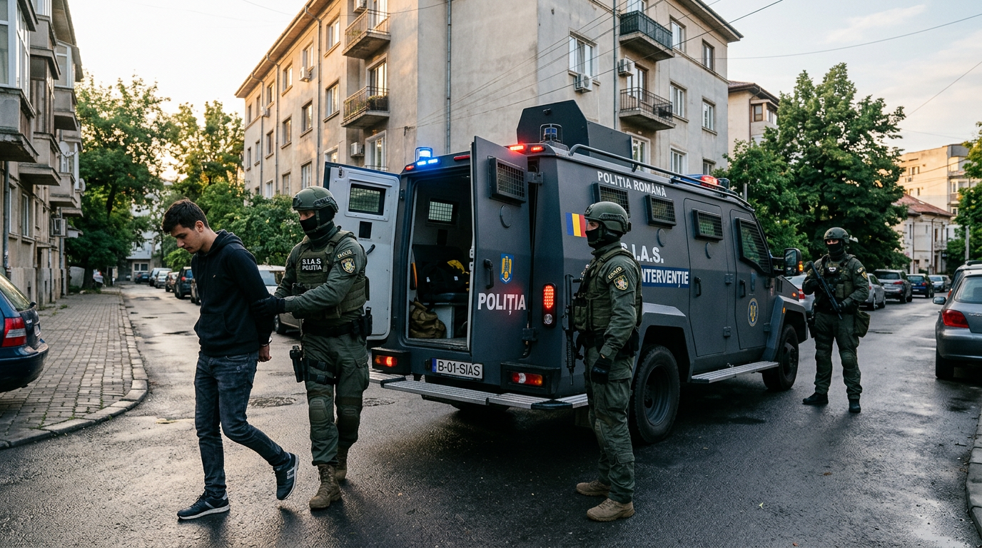 🇸🇪 Swedish rapper Haval Khalil arrested by Romanian police in a SWAT operation in Bucharest. He is suspected of murder and links to organized crime networks