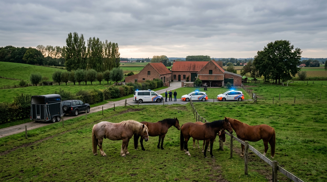 🇧🇪 Tweede verdachte in onderzoek naar paarden die ongeschikt zijn voor menselijke consumptie blijft nog een maand in voorlopige hechtenis. Raadkamer van Dendermonde verlengt detentie van 54-jarige man uit Kruisem