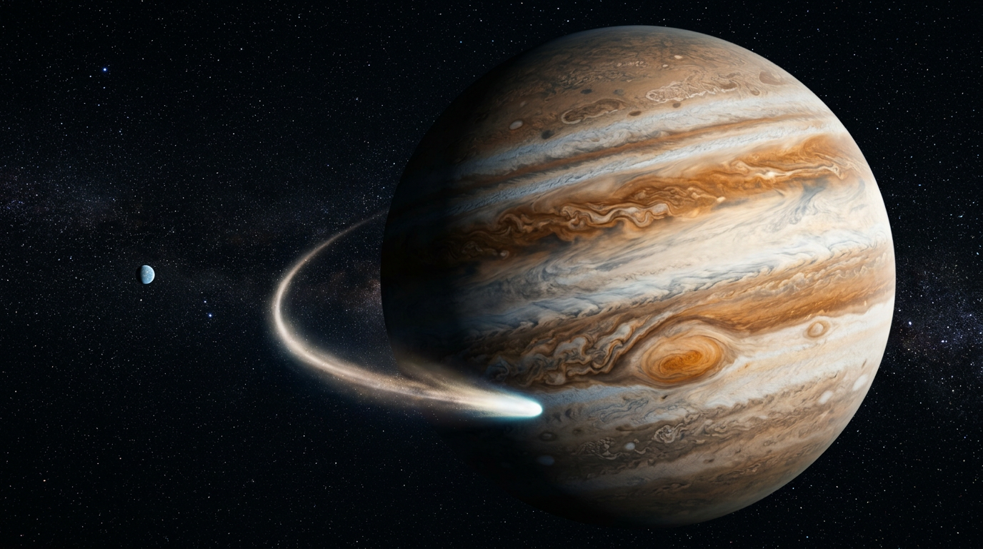 🇳🇱 Jupiter, het kosmische schild van de aarde: hoe de grootste planeet in het zonnestelsel ons beschermt – en ons soms in gevaar brengt